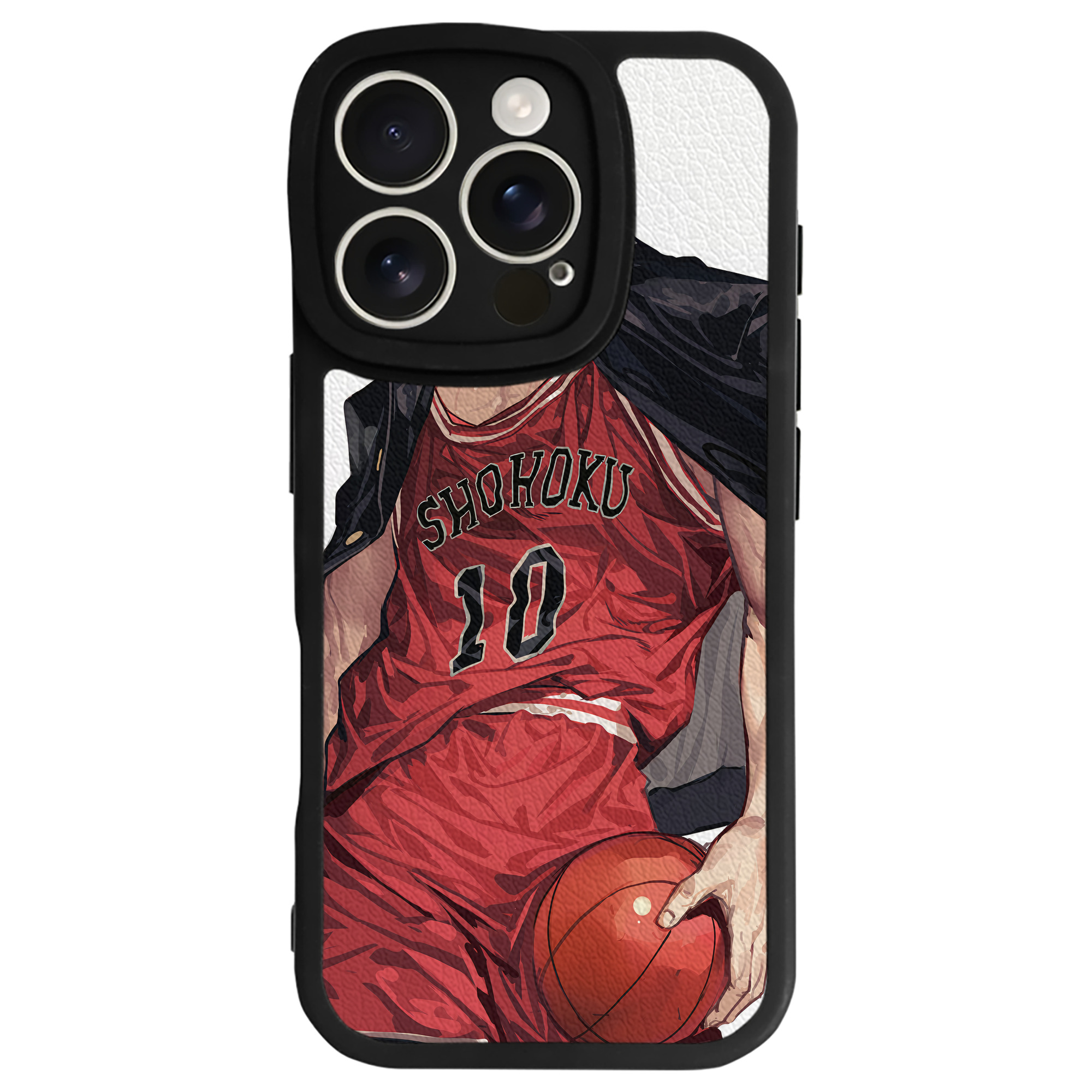 （画像用） SLAM DUNK／スラムダンク 【iPhone 16シリーズ対応】シリコンスマホケース（レザー調） 材質：シリコン